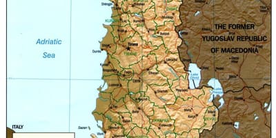 Албански старе мапи